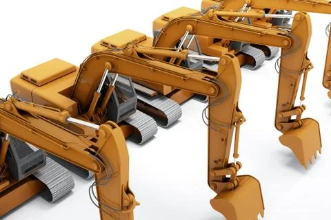 Diggers Stock Photos