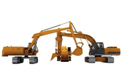 Diggers Stock Photos