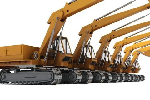 Diggers Stock Photos