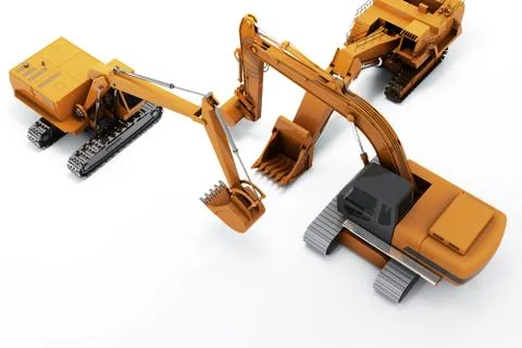 Diggers Stock Photos