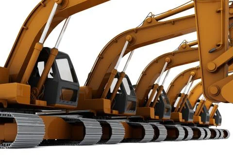 Diggers Stock Photos