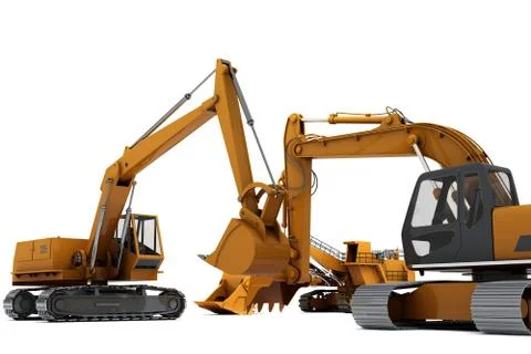 Diggers Stock Photos
