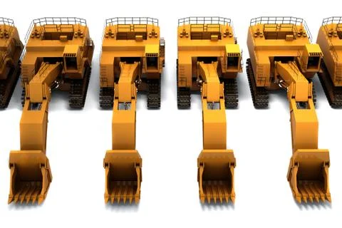 Diggers Stock Photos