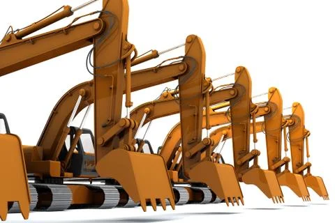 Diggers Stock Photos