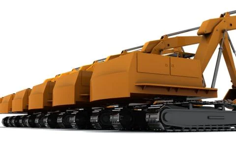 Diggers Stock Photos