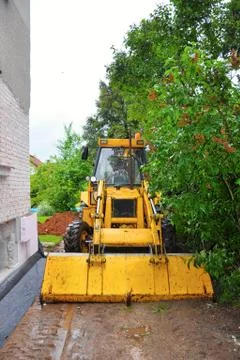 Digging excavator Stock Photos
