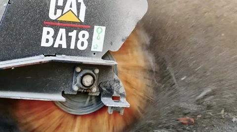 Digging machine 4k Stock Footage 48680383