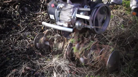 Digging machine Stock Footage 35942871