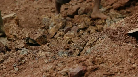 Digging the soil Stock Footage 162779874