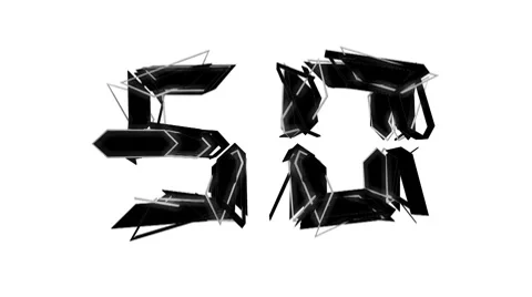 Digi Destroy (HD) Stockbeeldmateriaal 7727339