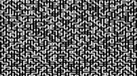 Digi maze Stock Footage 8561061