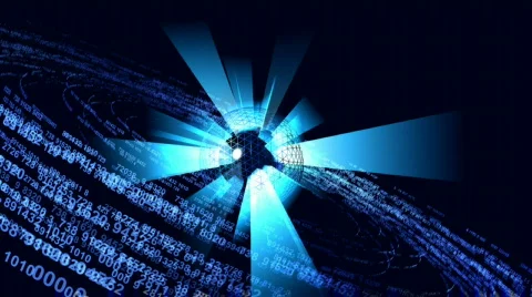 The digit galaxy Stock-Footage 289345