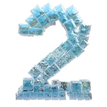 Digit Illustrazione stock