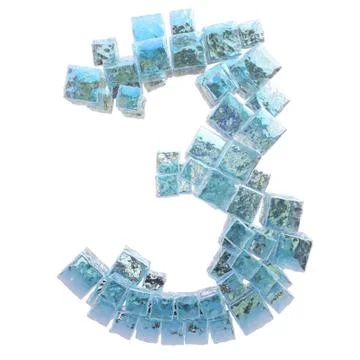 Digit Stock Illustration