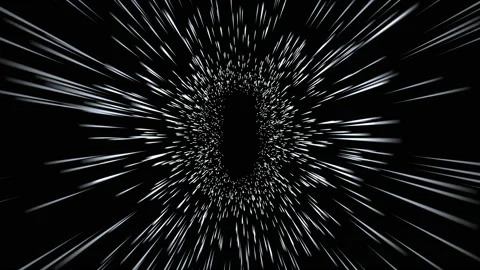 Digit zero from countdown animation, flying through the stars in space style Stock Footage 165587124