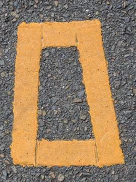 Digit zero Stock Photos