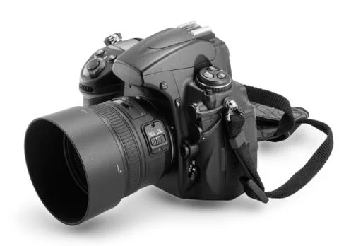 Digital 35mm camera Stock Photos