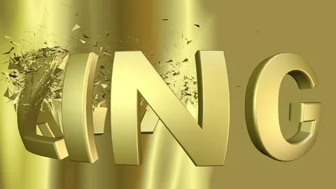 Digital 3D Animation of rotating and exploding Text Stock Footage 78727086