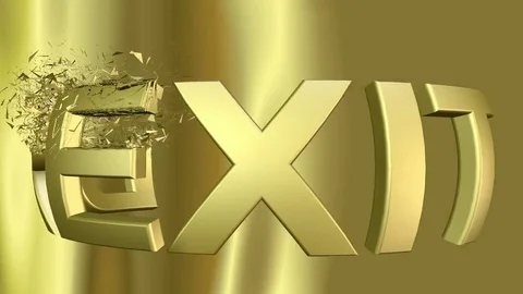 Digital 3D Animation of rotating and exploding Text Stock-Footage 78727877