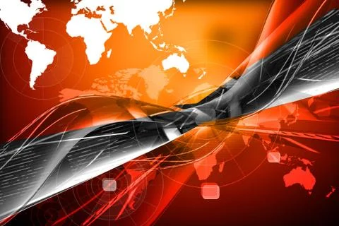Digital 3d background Illustrazione stock