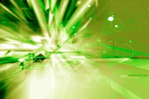 Digital 3d background Stock Illustration