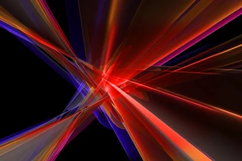 Digital 3d background Stock Illustration