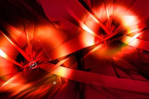 Digital 3d background Stock Illustration