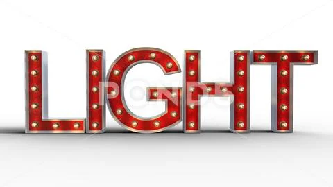 Digital 3D Illustration of cutout Characters with Light Bulbs PSD 템플릿