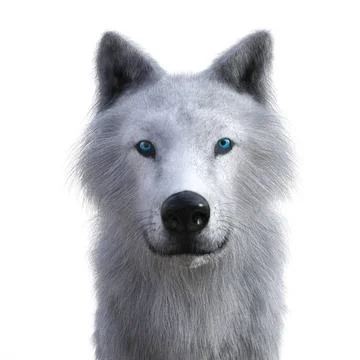 Digital 3D Illustration of a Wolf Digital 3D Illustration of a Wolf Copyri... 스톡 사진
