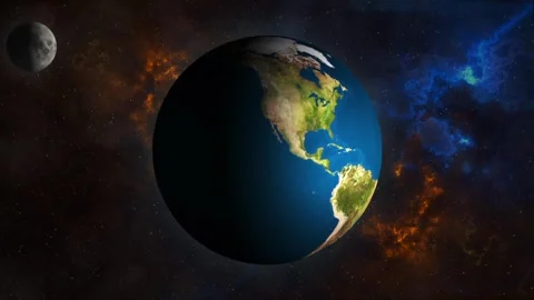 Digital 3D Rendering of Planet Earth: Australia and Oceania View 스톡 동영상 339269070