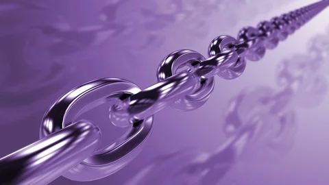 Digital 4K loop blockchain crypto currency background Video stock 107835041
