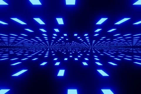 Digital abstract background. 3D rendering. Stock Illustration