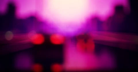 Digital abstract background, car movement on the road in the city. Slow motion. Video stock 146314109