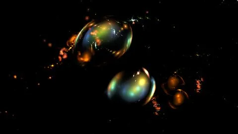 Digital abstract background. Cloud technologies, big data computing, glowing  스톡 일러스트