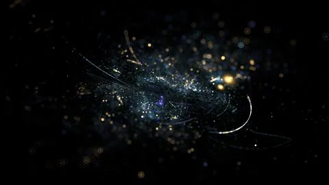 Digital abstract background. Cloud technologies, big data computing, glowing  스톡 일러스트