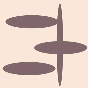 Digital abstract background expressive shape ornaments graphical design Stock Illustration