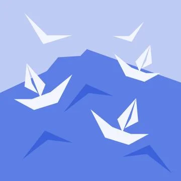 Digital abstract background expressive shape ornaments graphical design Stock Illustration