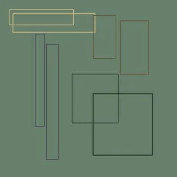 Digital abstract background expressive shape ornaments graphical design Stock Illustration