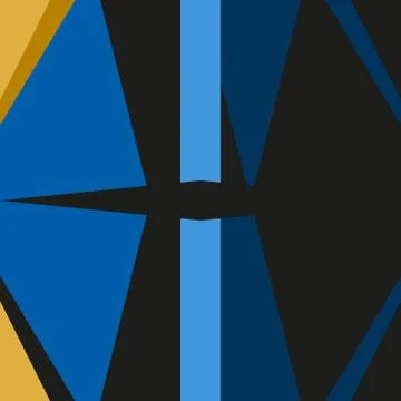 Digital abstract background expressive shape ornaments graphical design Stock Illustration