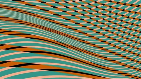 Digital abstract background with flowing waves Stock Footage 194154859