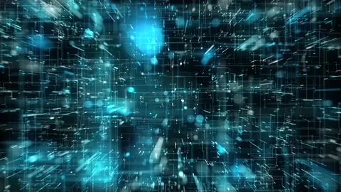 Digital abstract background. Stock Footage 158362134