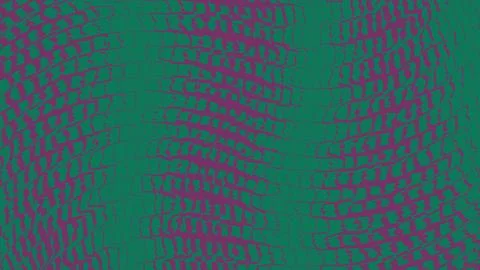 Digital abstract background with green and pink pixels Ilustração Stock