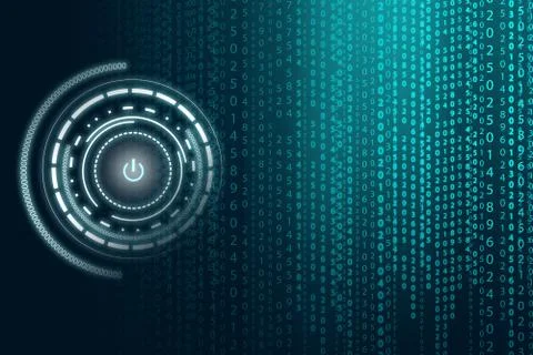 Digital Abstract background Illustrazione stock