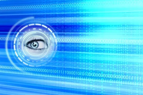 Digital Abstract background Illustrazione stock