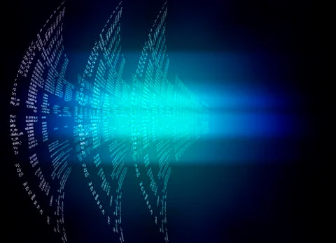 Digital Abstract background Illustrazione stock