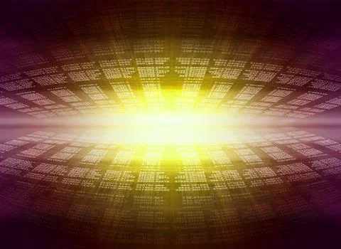 Digital Abstract background Illustrazione stock