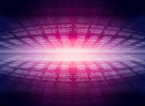 Digital Abstract background Illustrazione stock