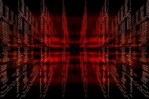 Digital Abstract background Illustrazione stock