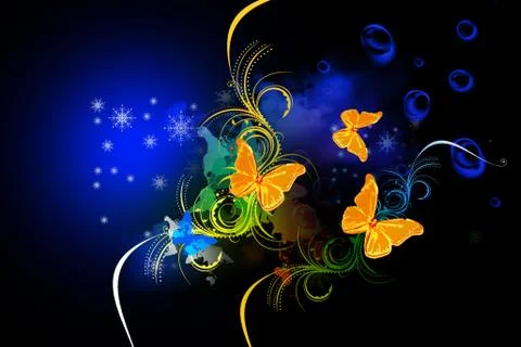 Digital abstract background Illustrazione stock