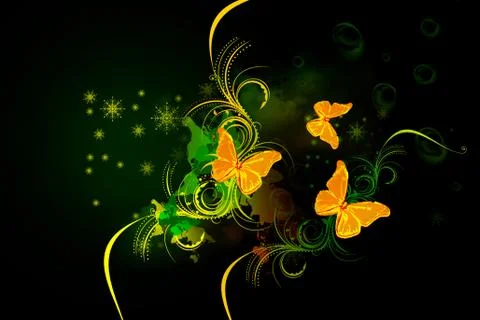 Digital abstract background Stock Illustration